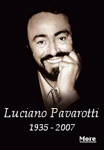 Luciano Pavarotti - dead at age 71. Click to learn more.